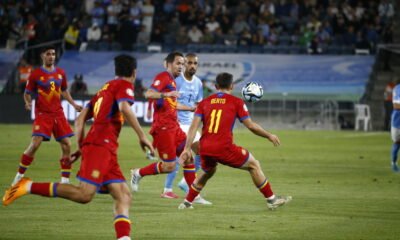 Una acció del duel entre Andorra i Israel a Jerusalem / Xavi Miró