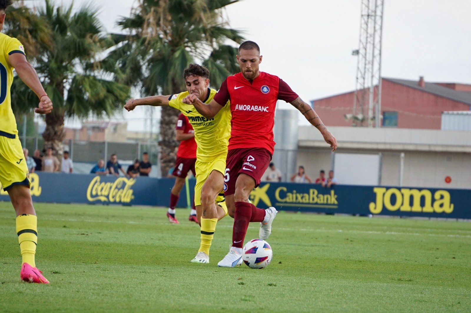 Diego González en un moment del partit / FC ANDORRA