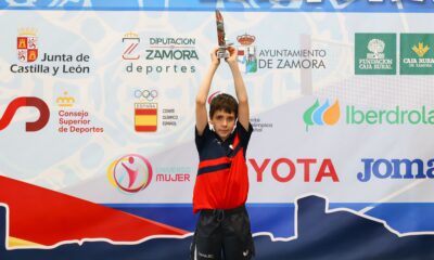 Oriol Martínez campió d'Espanya de tenis taula en categoria aleví / RFETM
