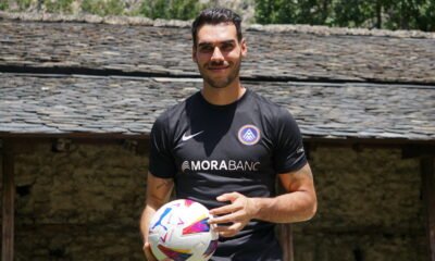 Dani Martín, a l'Església de Santa Coloma