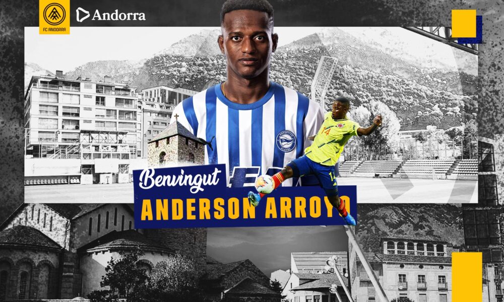 Anderson Arroyo nou fitxatge de l'FC Andorra / FCA
