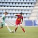 Un moment del partit entre la selecció sots-21 i Bielorússia / FAF