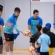 Un instant de l'estada de la temporada passada de la secció de futbol sala blaugrana a Encamp