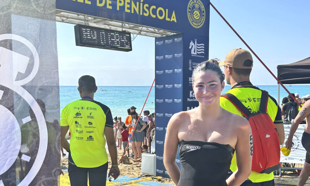 Alexandra Mejía en la 11a Etapa del Campionat d'Espanya de natació en aigües obertes / FAN