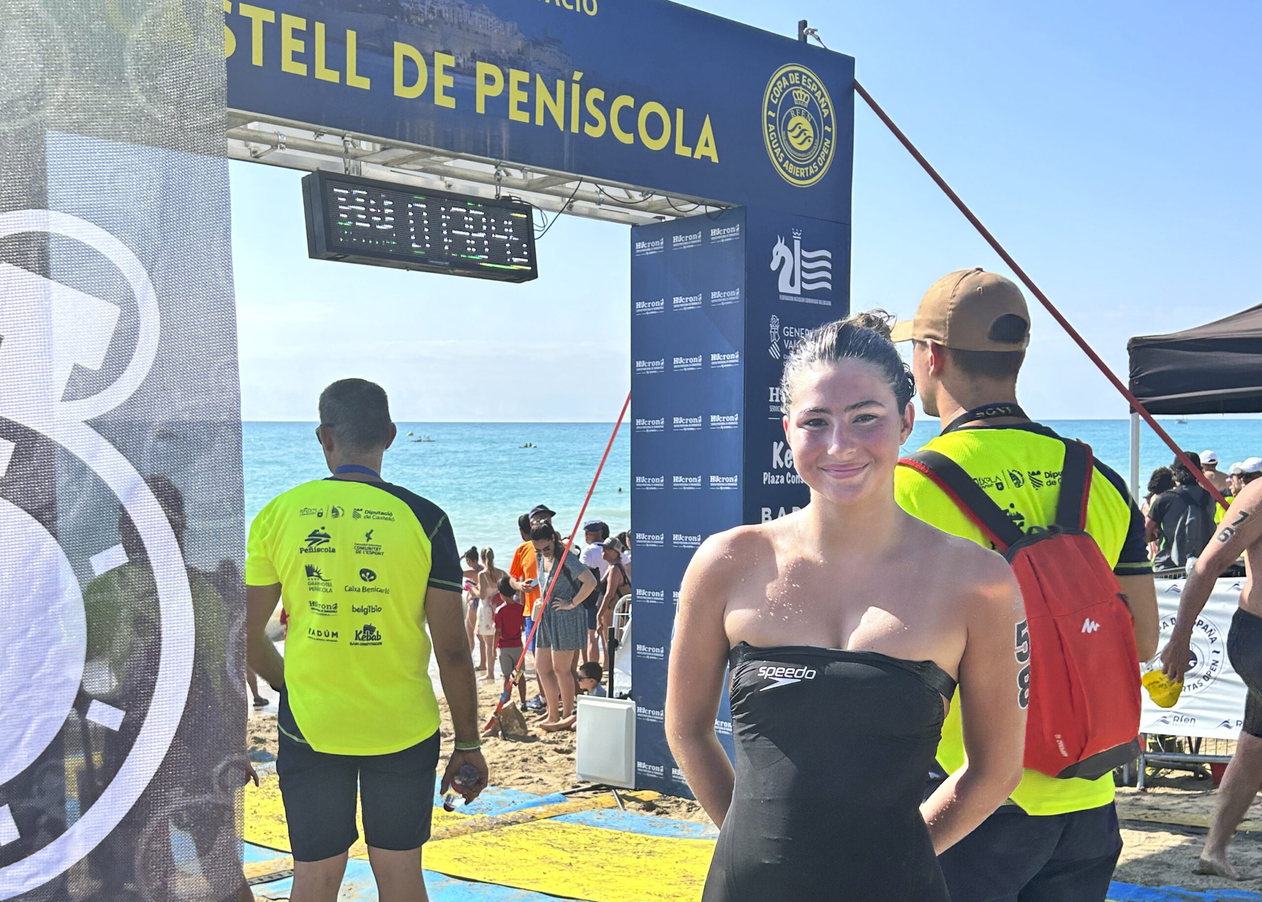 Alexandra Mejía en la 11a Etapa del Campionat d'Espanya de natació en aigües obertes / FAN