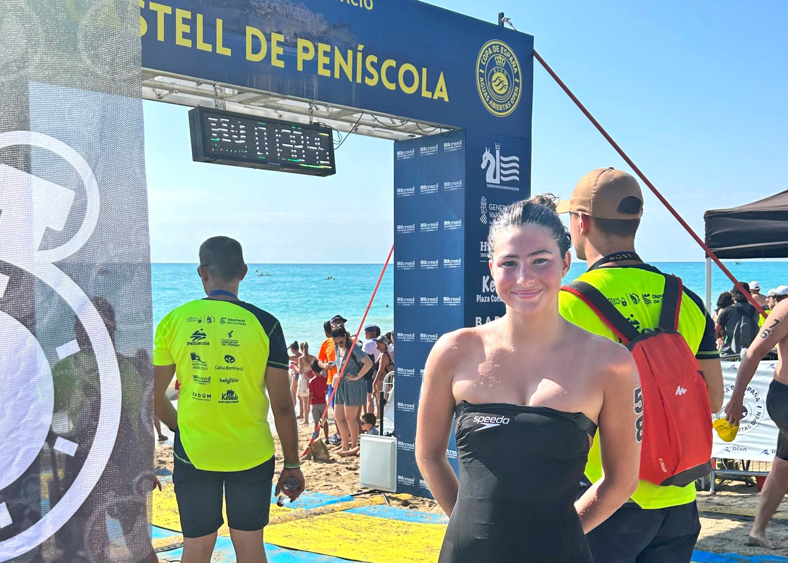 Alexandra Mejía en la 11a Etapa del Campionat d'Espanya de natació en aigües obertes / FAN