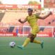 Iker Benito durant el partit