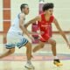 Un instant del partit entre Andorra i Mònaco