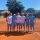 L'equip de la Copa Davis a Montenegro