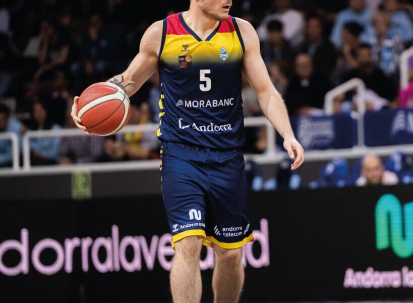 Rafa Luz, en un moment d'un partit d'aquest temporada a LEB OR / BCA