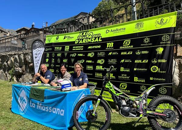 Un instant de la presentació de la 21a edició del Trial de 2 dies de Arinsal