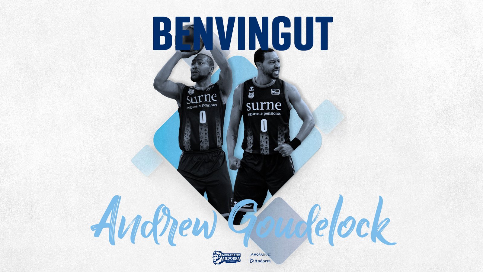 Andrew Goudelock ja és nou jugador tricolor