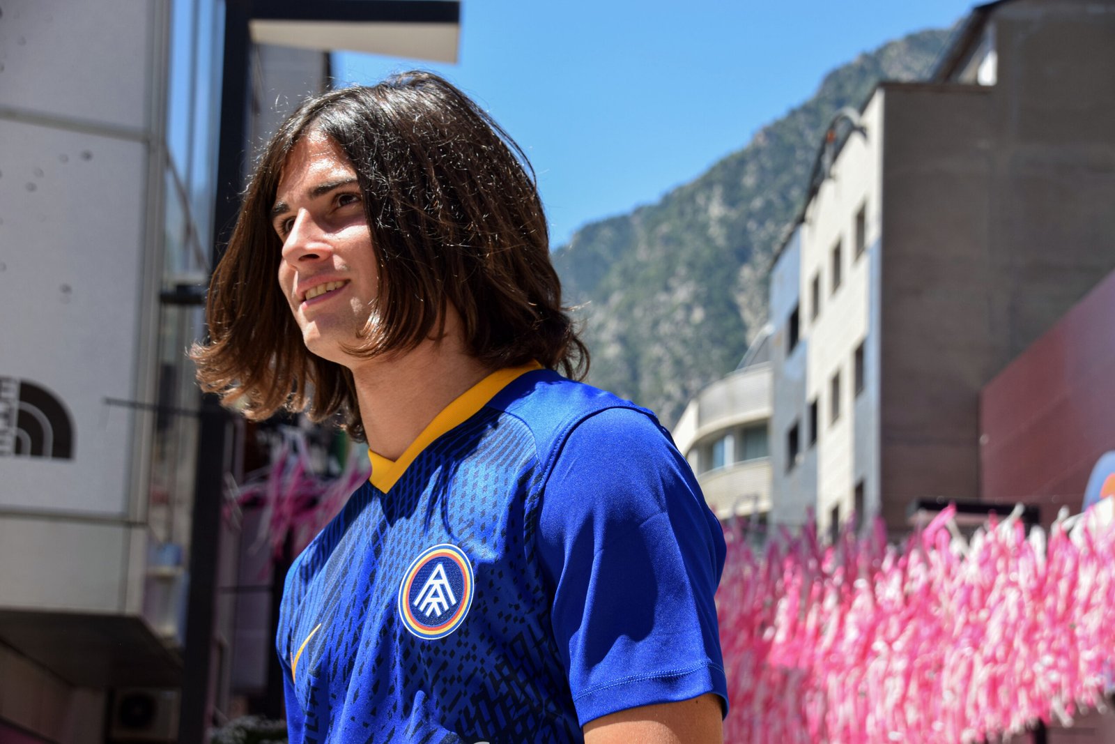 Álex Calvo, ahir a Andorra la Vella / FC ANDORRA