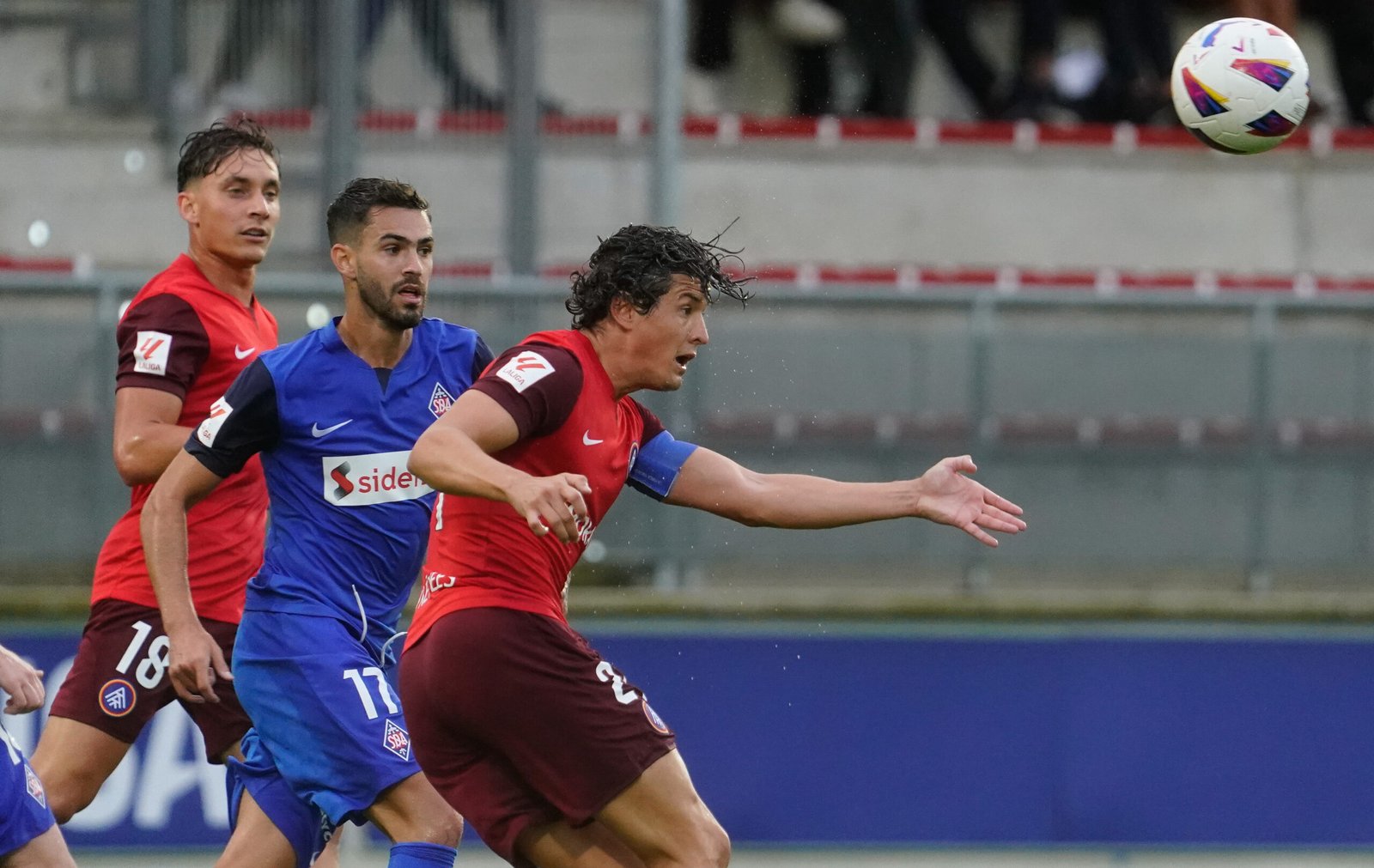 Ruben Bover durant el partit davant l'Amorebieta / FC ANDORRA