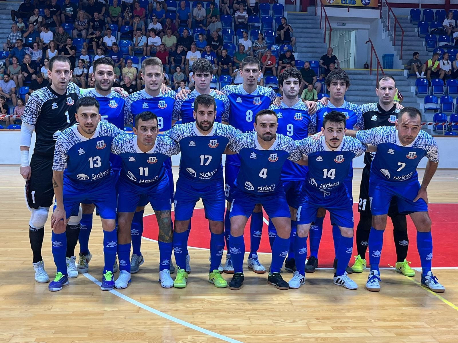 FC Encamp en el debut de la UEFA Futsal Champions League