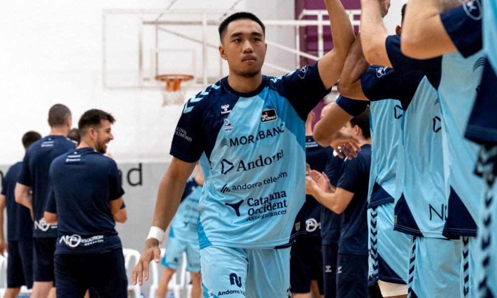 Aaron Ganal en un partit de pretemporada / BCA