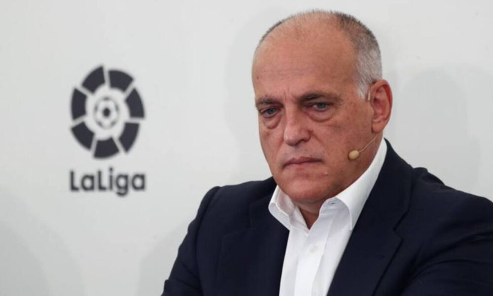 Javier Tebas en una imatge d'arxiu