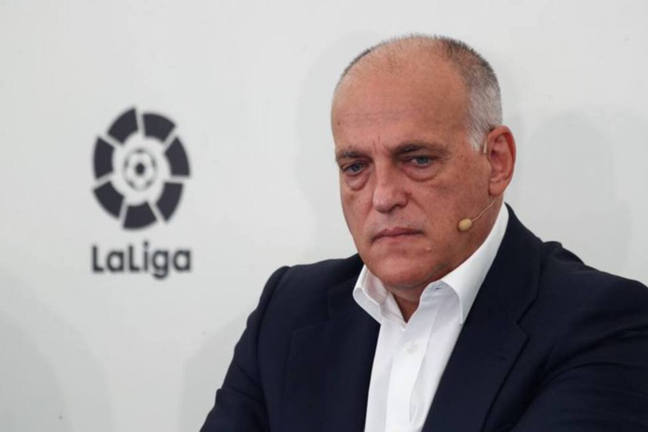 Javier Tebas en una imatge d'arxiu