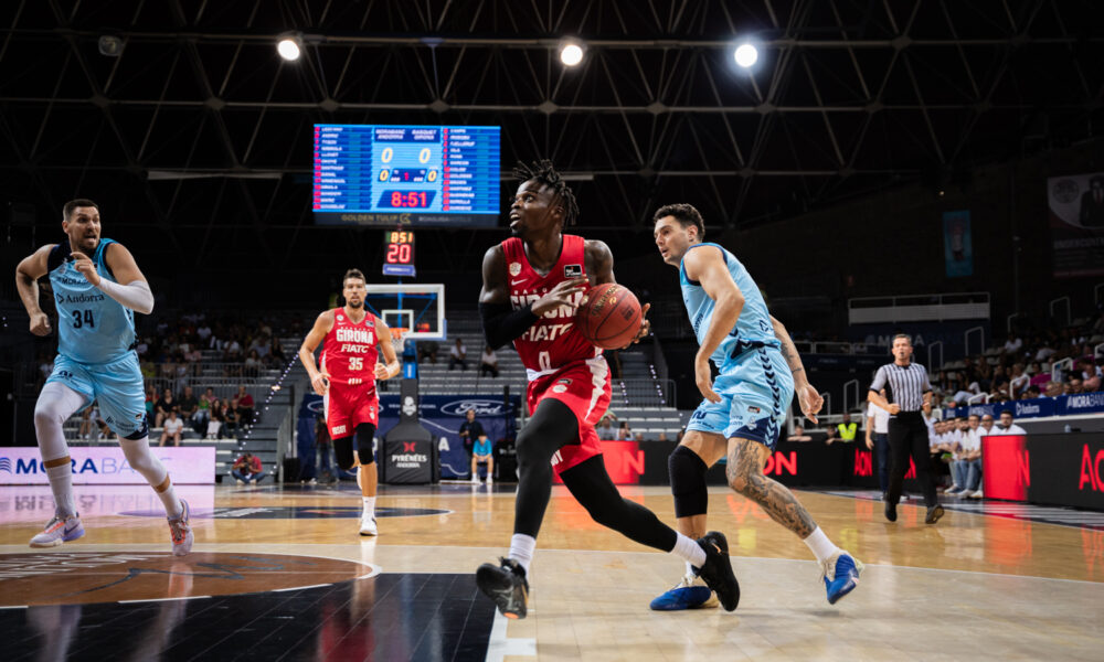 Un moment del partit entre el Morabanc Andorra i el Girona / BCA