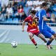 Ot Remolins en una acció del partit davant Grècia / FAF