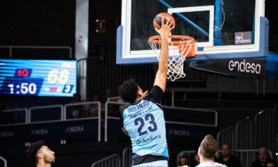 Felipe Dos Anjos en el partit davant del CB Breogán J2