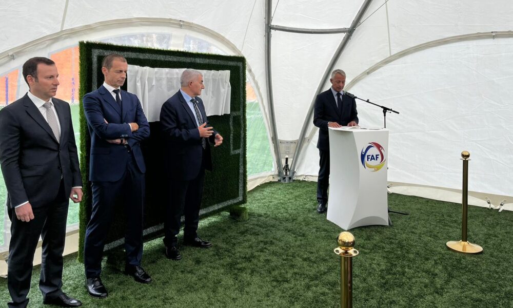 Innauguració del Camp de futbol la massana