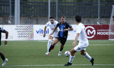 Un instant del partit entre l'Ordino i l'Inter a la segona jornada / FAF