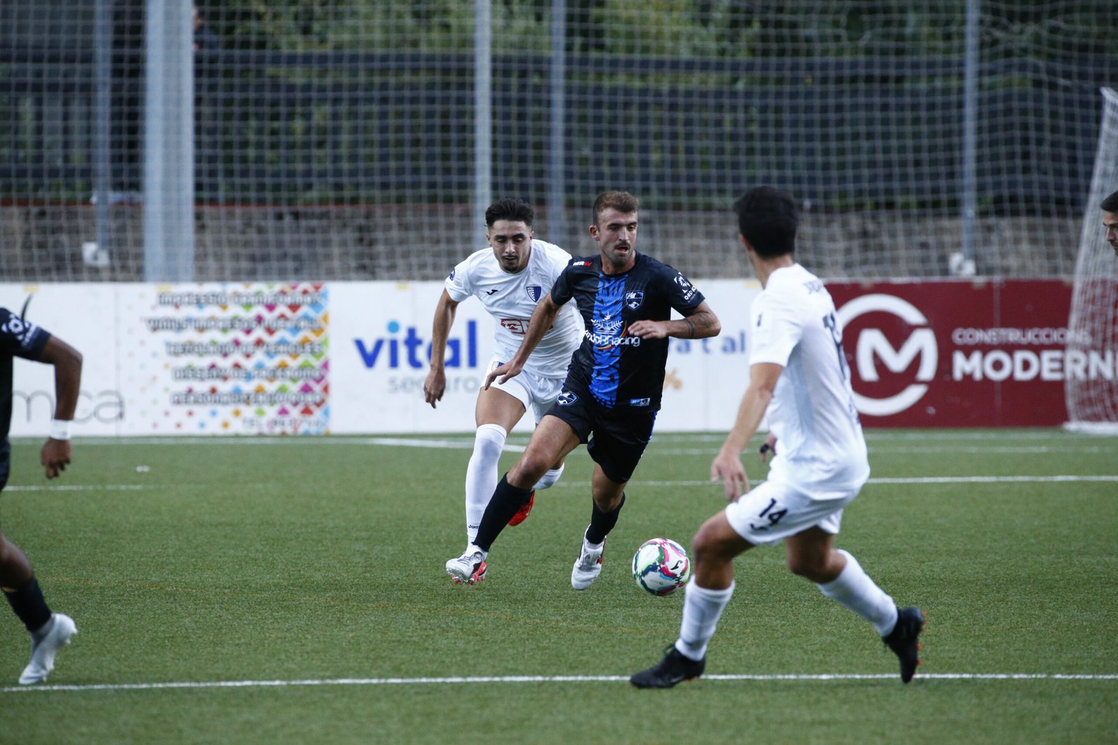 Un instant del partit entre l'Ordino i l'Inter a la segona jornada / FAF