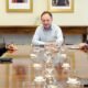 Gerard Piqué i Xavier Espot en una reunió del 2019 / SFGA