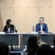 Mònica Bonell i Alain Cabanes en la presentació de la campanya "Mou-te" / SFGA