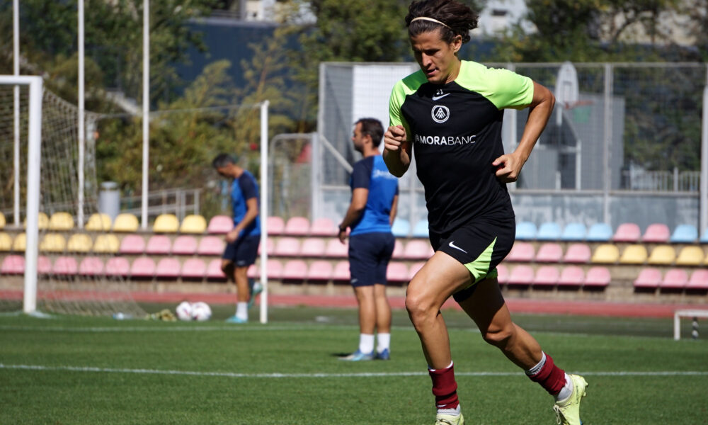 Bover durant un entrenament aquesta setmana / FCA