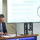 Alain Cabanes en la roda de premsa de presentació de les beques ARA / SFGA