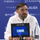 Eder Sarabia en la roda de premsa posterior al partit davant l'Alcorcón