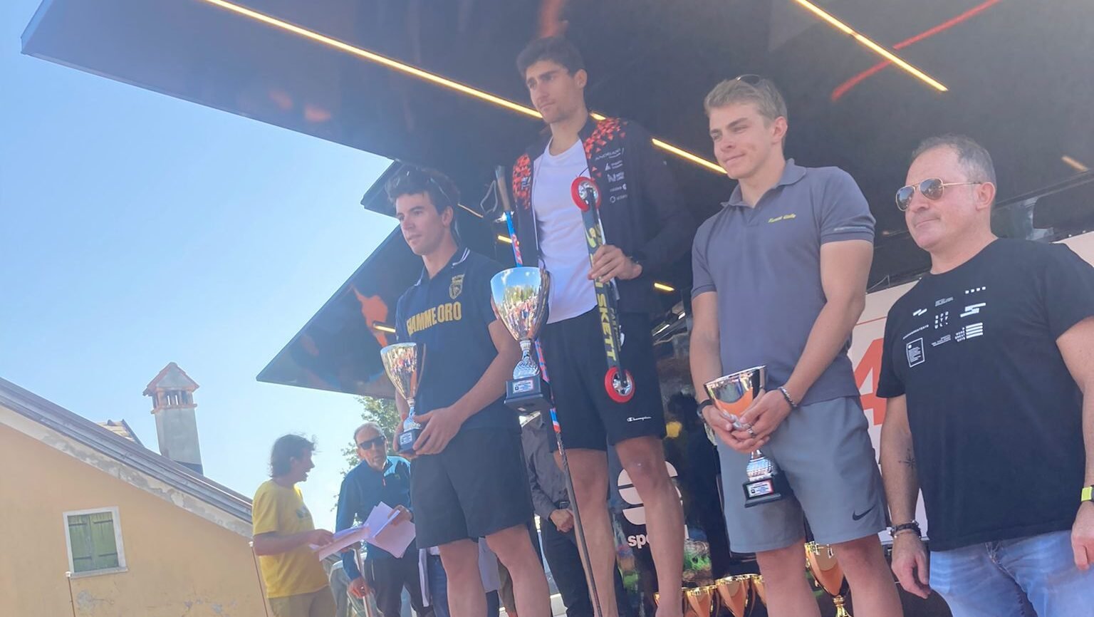 Podi Irineu Esteve al Gran Prix Sportful