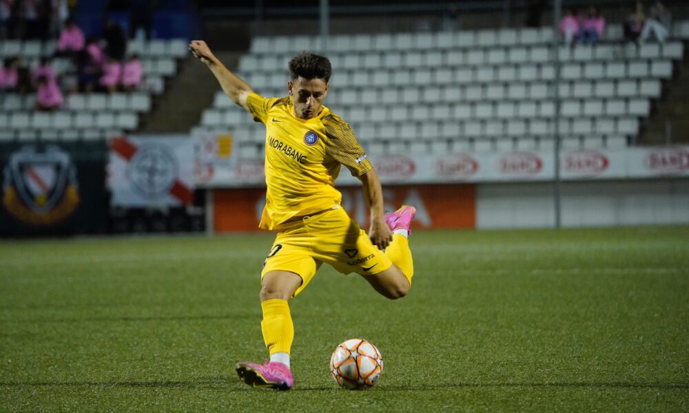 Iván Gil durant les semifinals de Copa Catalunya / FCA