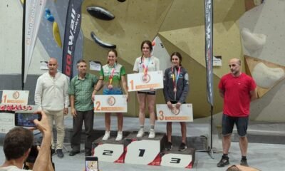 Laia Taulats, al podi al rocòdrom Indoorwall / FAM