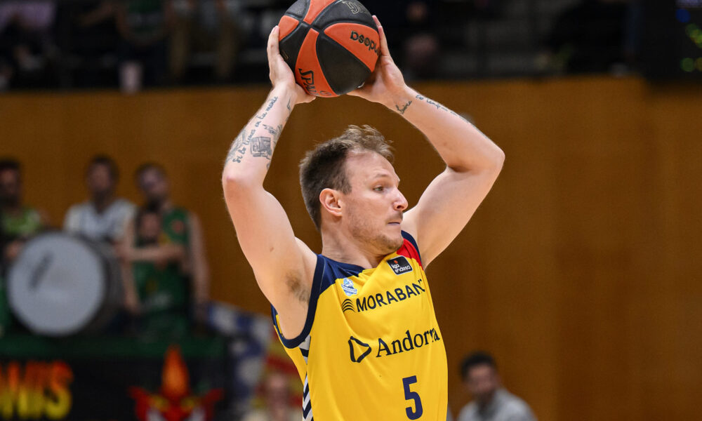 Rafa Luz durant el partit davant la Penya / BCA