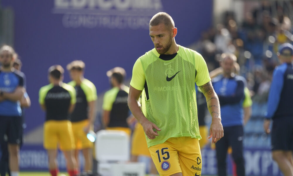 Diego González, defensa central de l'FC Andorra / FCA