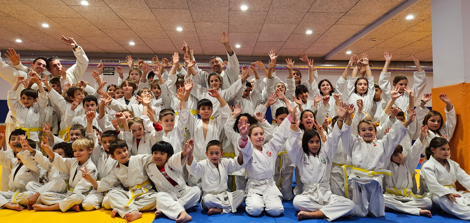 La concentració de judo base a Canillo / FANDJUDO