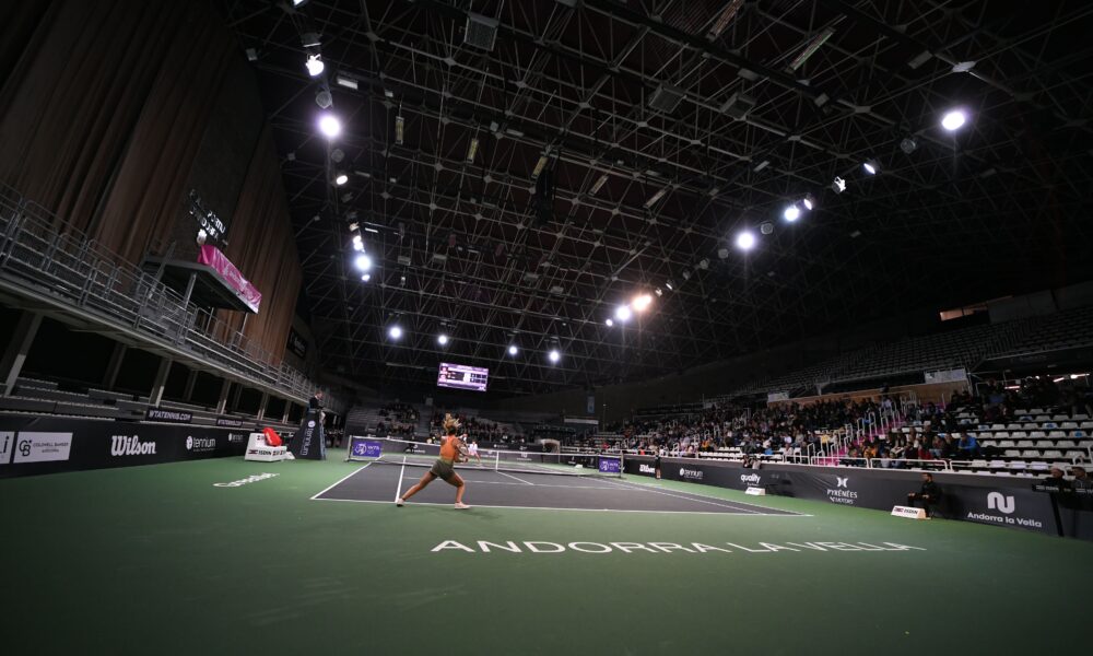 L'escenari de la WTA 125 Creand Open Andorra / CREAND OPEN ANDORRA
