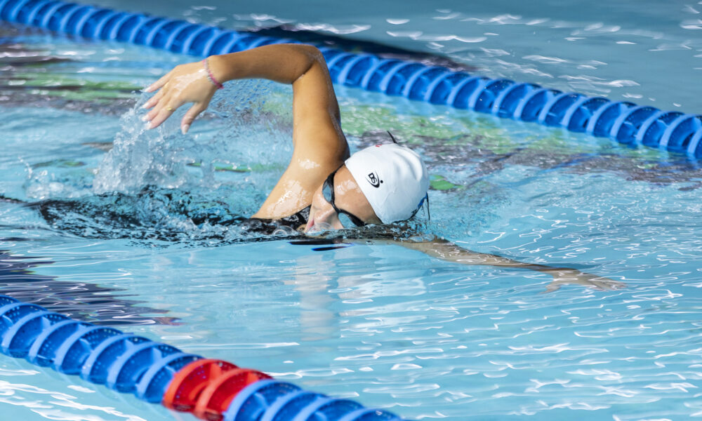 Alexandra Mejía rècord d'Andorra en els 400 m lliures / FAN