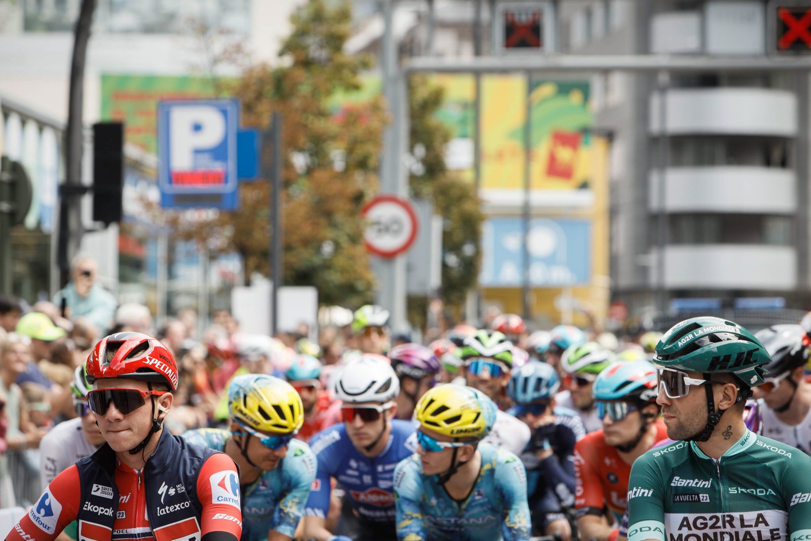La sortida de La Vuelta 2023 a Andorra la Vella / SFGA