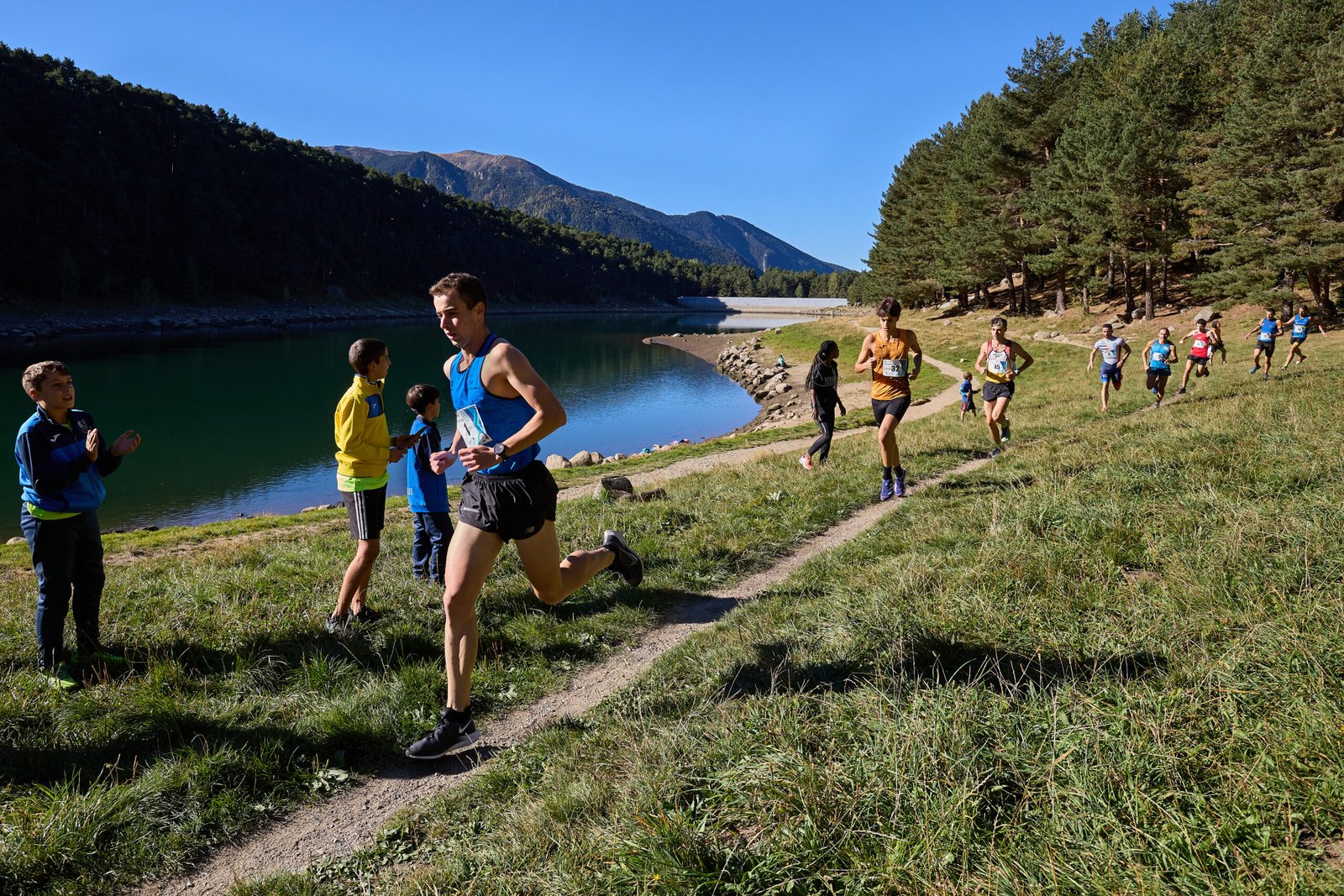 Carlos Gómez, en el cross d'Engolasters aquesta temporada / FAA