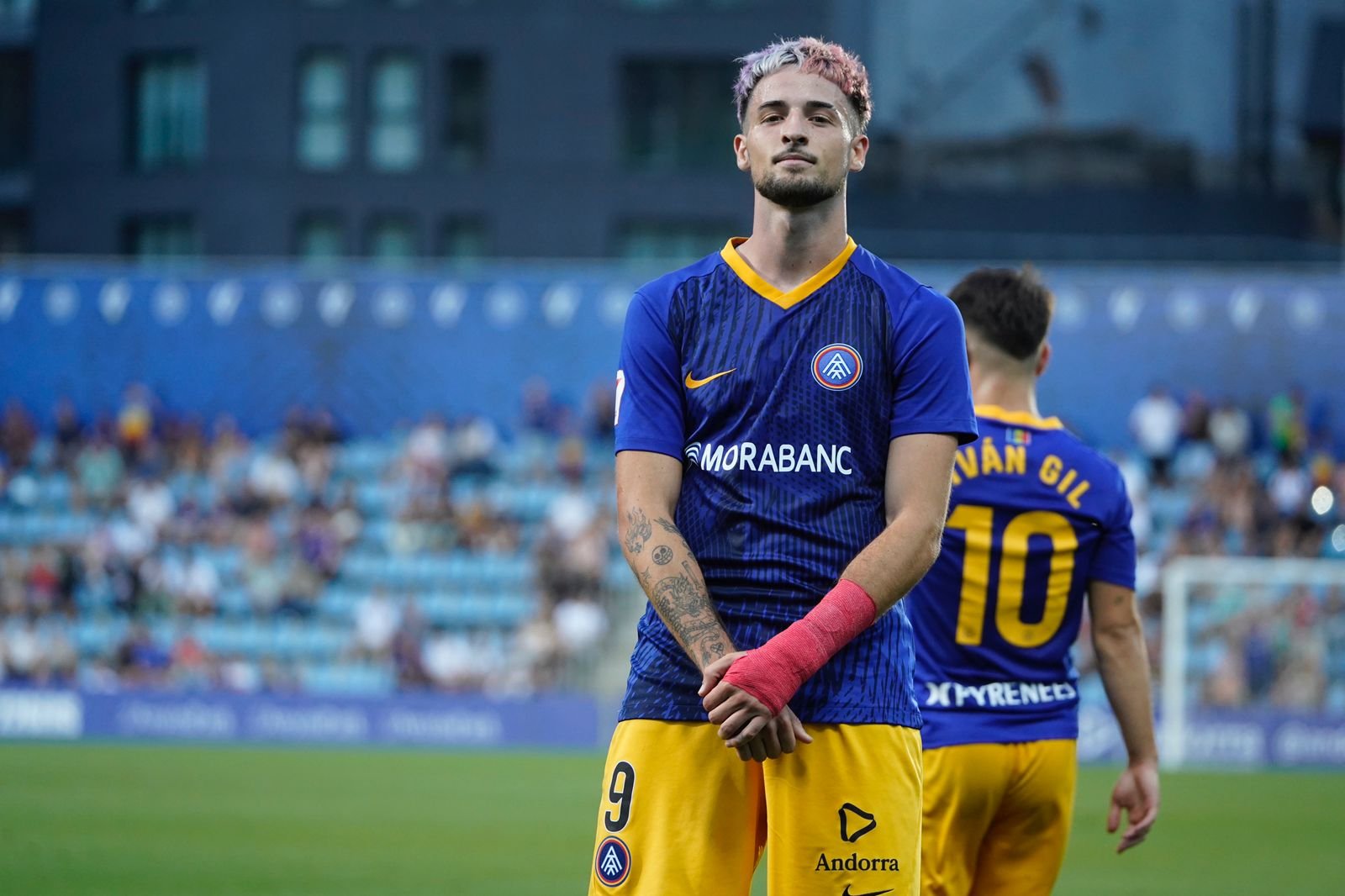 Manu Nieto celebrant un gol al Nacional / FCA