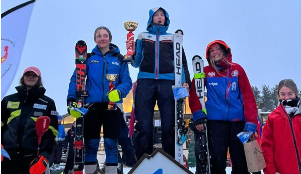 Un dels podis femenins a la Copa Pirineus / FAE
