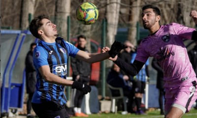 Un instant del partit amistós entre Inter i Oridino / ICE