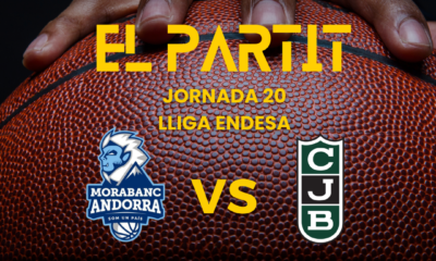 Segueix el minut a minut del partit entre el Morabanc Andorra i el Joventut
