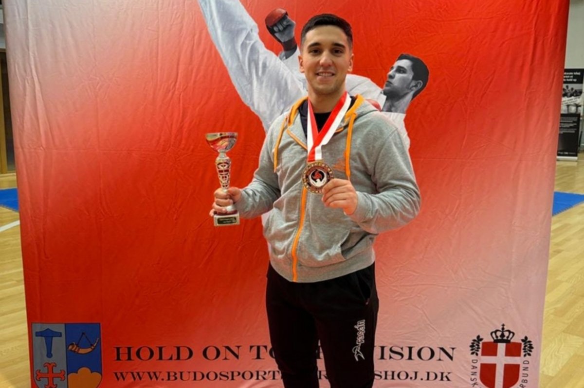Silvio Moreira, bronze a Copenhague / FANDKARATE