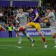 El moment de la rematada de Scheidler al gol / FCA