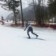 Gina del Rio en un instant de la cursa d'avui a Planica / FAE
